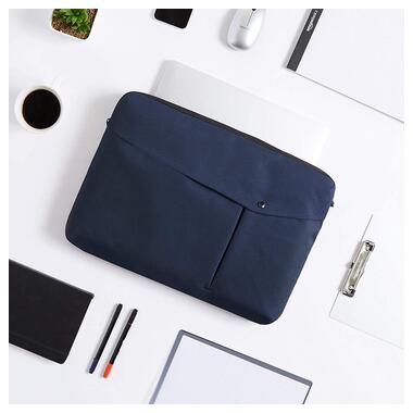Чохол, сумка для ноутбука 17 дюймів Amazon Basics синій фото №2