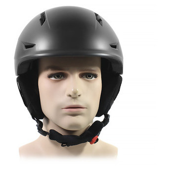 Захисний гірськолижний шолом Helmet 001 Black для катання на лижах сноуборді фото №5