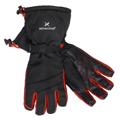 Непромокаючі рукавички Extremities Polar Glacier Gauntlet GTX Black/Red M фото №1