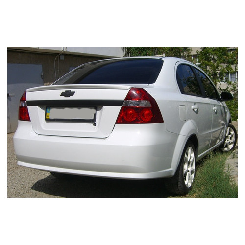 Спойлер на авто AutoPlast Chevrolet Aveo T250 (2006-2011) / Спойлер крышки багажника, ABS (SRCHA2006) фото №5