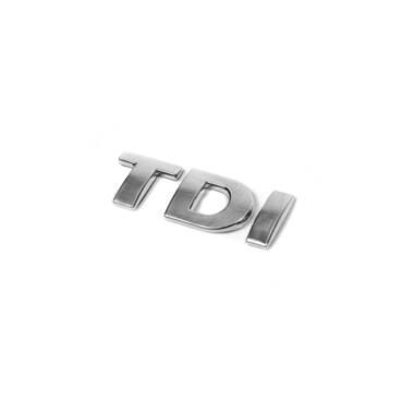 Емблема TDI для VAG всі літери хром фото №1