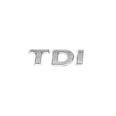 Емблема TDI для Volkswagen Passat B8 2015- (все хром) фото №1