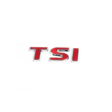 Емблема TSI для Volkswagen Passat B7 2012-2015/Scirocco (усі червоні) фото №1