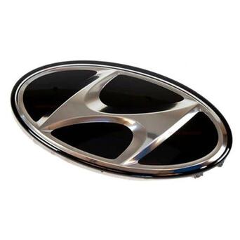 Емблема решітки радіатора  Hyundai Sonata 18-19 фото №1