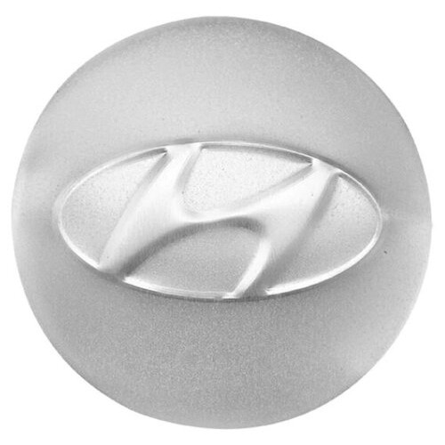 Автомобільна емблема Primo на ковпачок маточини колеса з логотипом Hyundai - Silver фото №2