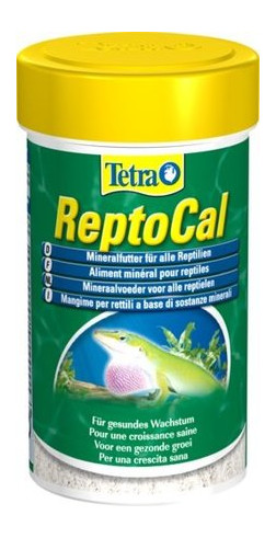 Порошок-корм для рептилий Tetra ReptoCal 100ml фото №1