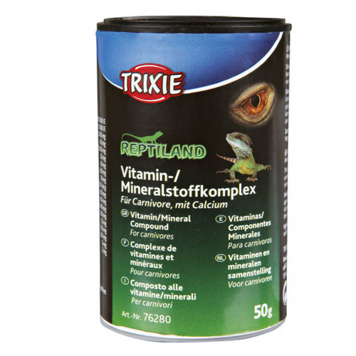 Витаминно-минеральная смесь Trixie с кальцием для рептилий 50 гр (139559) фото №1