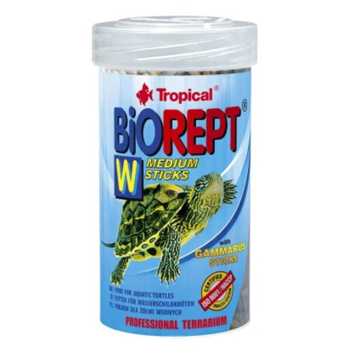 Корм для черепах Tropical Biorept W для земноводних та водних черепах 100 мл/30 г (5900469113639) фото №1