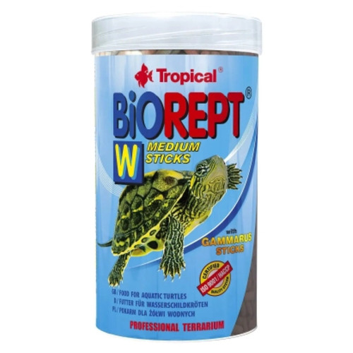 Корм для черепах Tropical Biorept W для земноводних та водних черепах 250 мл/75 г (5900469113646) фото №1
