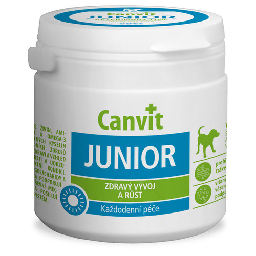 Вітаміно-мінеральний комплекс для собак Canvit Сanvit Junior for dogs 100 табл (can50720) фото №1