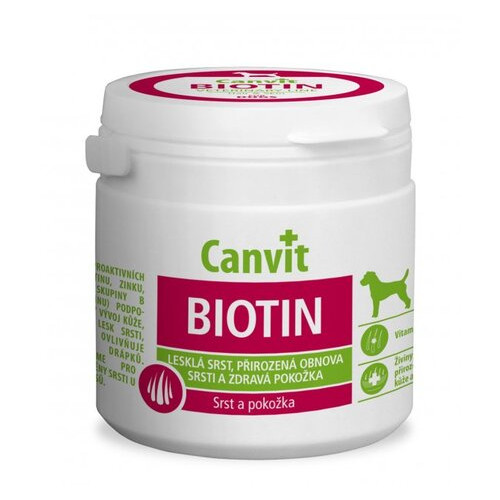 Кормова добавка Canvit Biotin for dogs 100g (can50713) фото №1