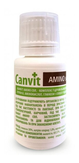 Комплексний препарат Canvit Amino sol 30 мл (b57099) фото №1