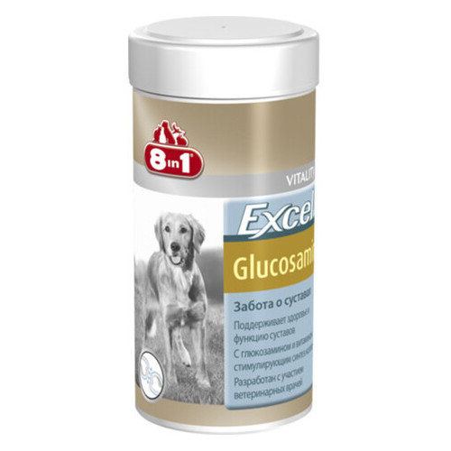 Вітаміни Excel Glucosamine для підтримки здорових суглобів у собак 55 таблеток (48679) фото №1