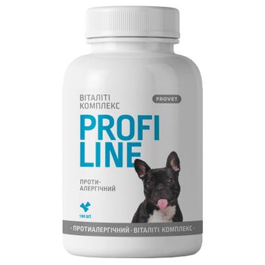 Вітаміни для собак ProVET Віталіті комплекс протиалергічний 100 табл. (4823082431663) фото №1
