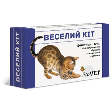 Краплі для тварин ProVET Веселий Кіт для покращення функції сечовивідної системи 20 мл (4823082417520) фото №1