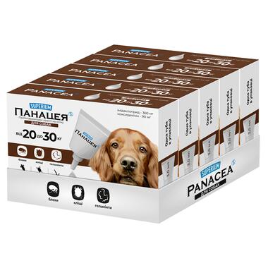 Протипаразитарні краплі на холку SUPERIUM Панацея для собак від 20 до 30 кг (9144) фото №2
