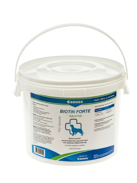 Витамины для собак Canina Biotin Forte 600 шт. 2000 г фото №1