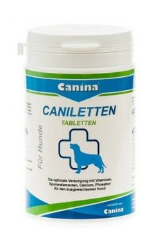 Витамины для собак Canina Caniletten 500 шт. 1000 г фото №1