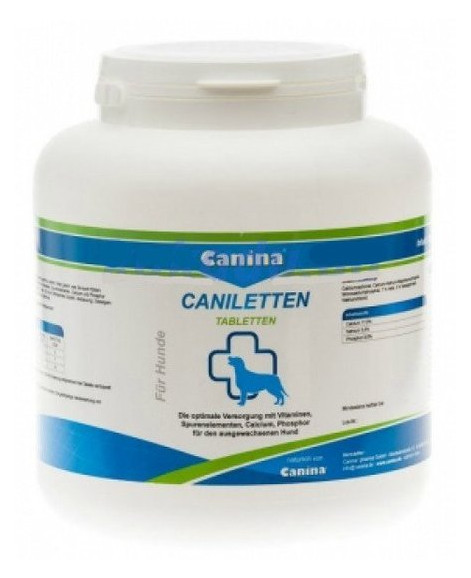 Витамины для собак Canina Caniletten 1000 шт. 2000 г фото №1