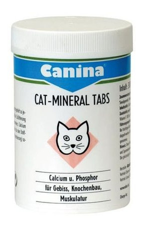 Витамины для кошек Canina Cat-Mineral Tabs 300 шт. фото №1