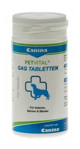 Глюкозамин с экстрактом мидий Canina Petvital Gag 90 табл фото №1