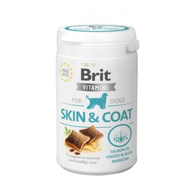 Вітаміни для собак Brit Vitamins Skin and Coat для шкіри і шерсті 150 г (8595602562510) фото №1