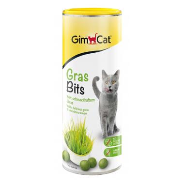 Вітаміни для котів GimCat GrasBits вітамінізовані таблетки з травою 425 г (4002064417080) фото №1