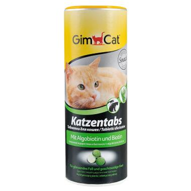Вітаміни для котів GimCat Katzentabs Алгобіотін і біотин 710 таблеток (4002064409139) фото №1
