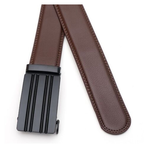 Чоловічий ремінь Borsa Leather V1GKX02-brown фото №2