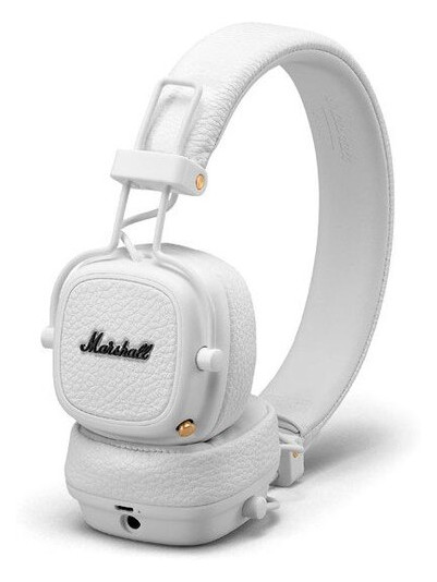 Навушники з мікрофоном Marshall Major III White (4092188) фото №1