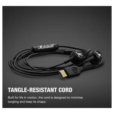 Наушники Marshall Mode USB-C Black (1008181) фото №6