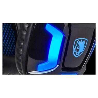 Гарнитура Sades SA-702 Element Black/Blue (sa702bl) фото №9