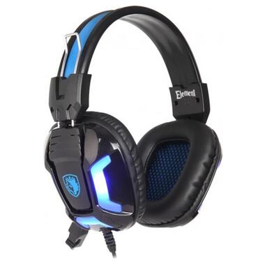 Гарнитура Sades SA-702 Element Black/Blue (sa702bl) фото №2