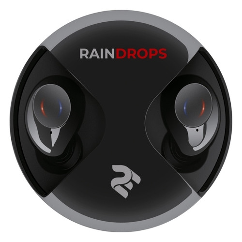 Навушники 2E RainDrops True Wireless Waterproof Black (2E-EBTWRDBK) фото №1