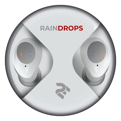 Наушники 2E RainDrops True Wireless Waterproof White (2E-EBTWRDWT) фото №1