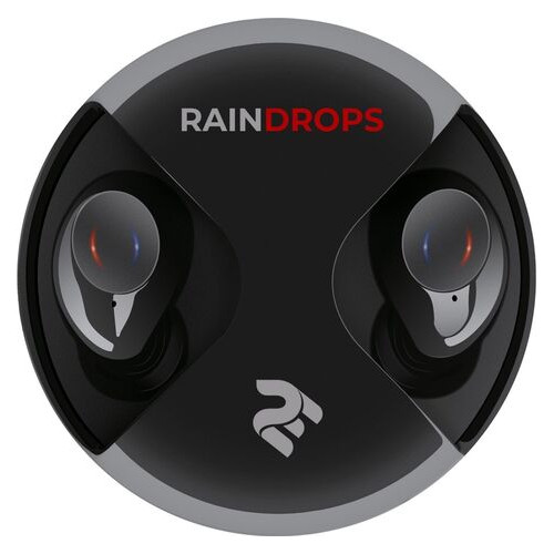 Наушники 2E RainDrops True Wireless Waterproof Mic Black (2E-EBTWRDBK) фото №3
