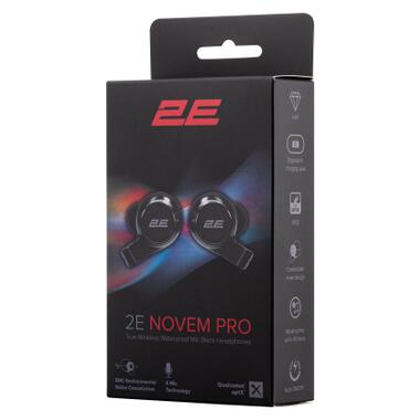 Наушники 2E Novem Pro True Wireless Waterproof Mic Black (2E-EBTWNPBK) фото №12