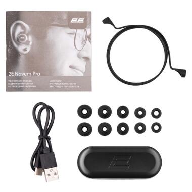 Наушники 2E Novem Pro True Wireless Waterproof Mic Black (2E-EBTWNPBK) фото №10