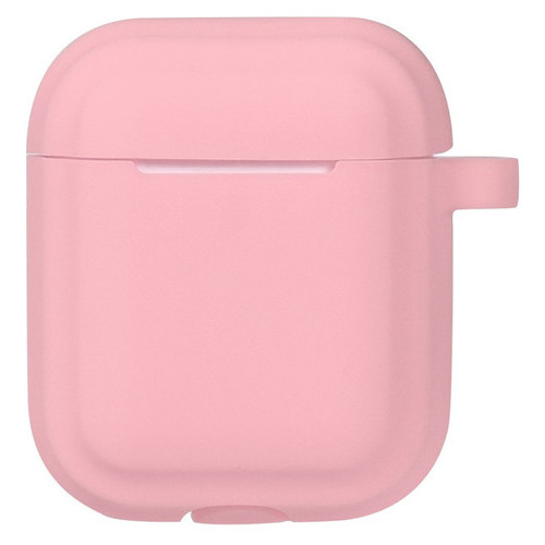 Кейс TOTO Plain Cover With Stripe Style Case AirPods Pink фото №2