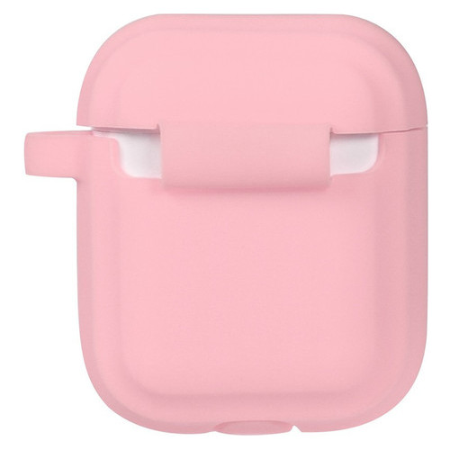 Кейс TOTO Plain Cover With Stripe Style Case AirPods Pink фото №3
