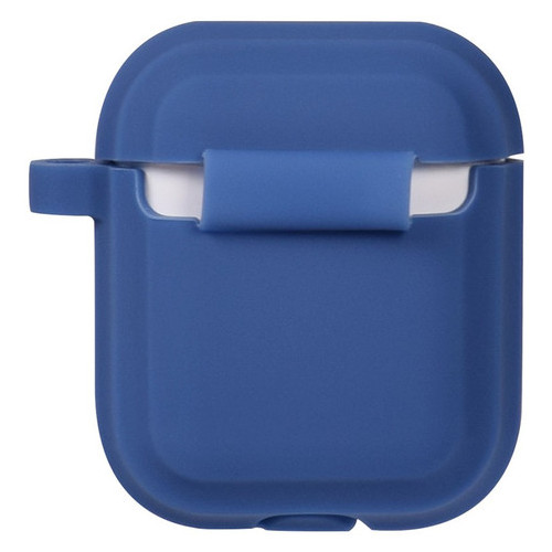 Кейс TOTO Plain Cover With Stripe Style Case AirPods Blue фото №2