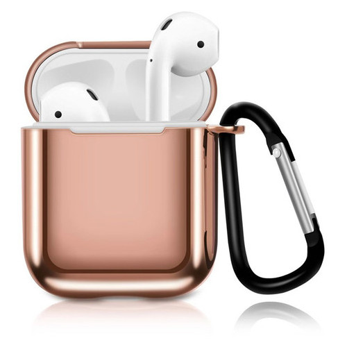 Кейс TOTO Electroplate TPU Cover Case AirPods Gold фото №4