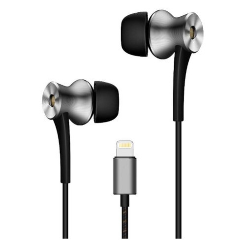 Наушники 1More Dual Driver ANC Lightning In-Ear Headphones Gray (E1004-GRAY) (WY36dnd-221663) фото №1