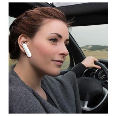 Bluetooth-гарнітура XO BE4 Bluetooth earphone White фото №4