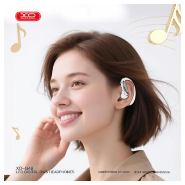 Наушники XO G49 White (XO-G49-WH) фото №7