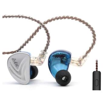 Навушники провідні Knowledge Zenith AS16 з мікрофоном blue фото №2