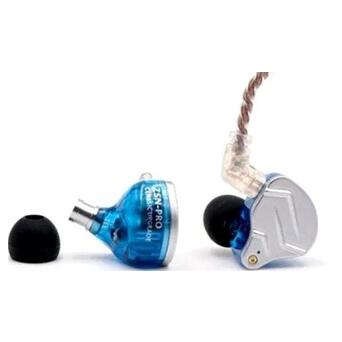Навушники дротові Knowledge Zenith ZSN Pro з мікрофоном blue фото №3