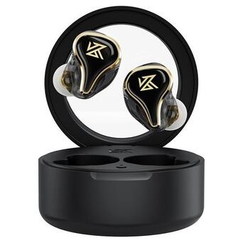 Навушники Bluetooth KZ SK10 Pro з гібридними випромінювачами Black фото №1