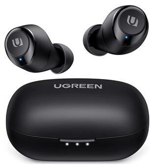 Навушники з мікрофоном UGREEN HiTune True Wireless Stereo Earbuds aptX™ (WS100) Чорні (80606) фото №1