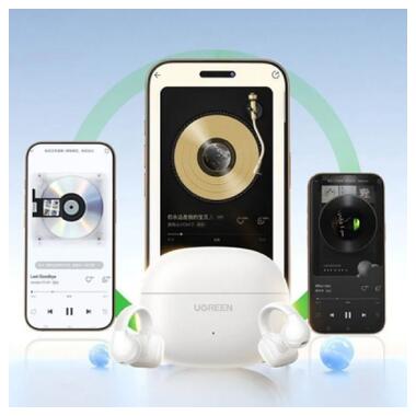 Наушники Ugreen HiTune S3 Open Wearable Bluetooth White (45786) фото №6